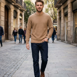 Jersey beige. Jack and Jones