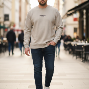 Sudadera crudo. Only & Sons