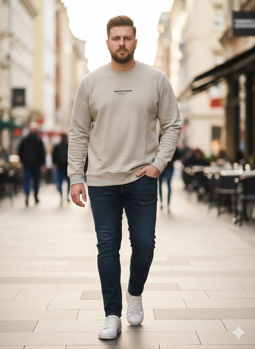 Sudadera crudo. Only & Sons