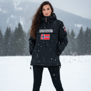 Parka negro. Norway