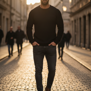 Jersey negro. Only & Sons