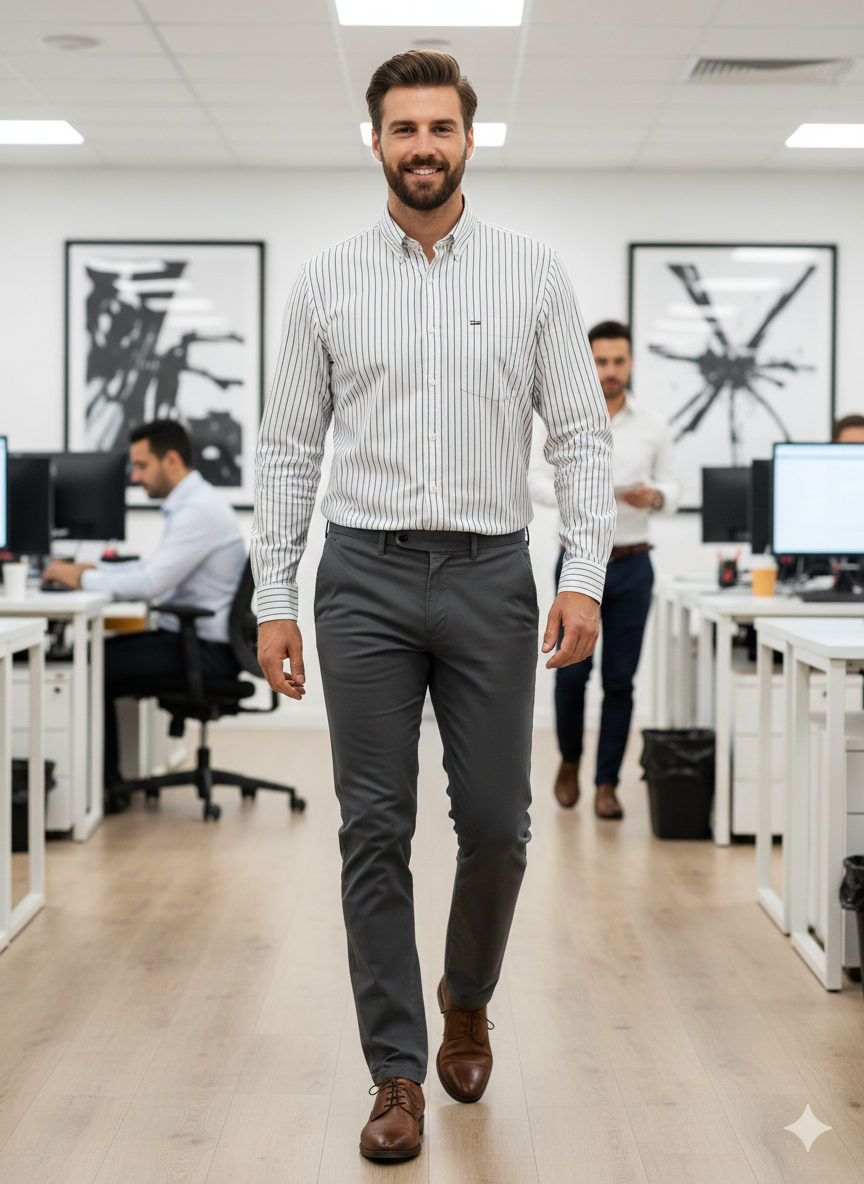 Camisa azul. Tommy Hilfiger