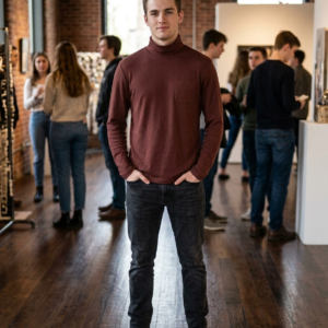 Camiseta burdeos. Tailored Original