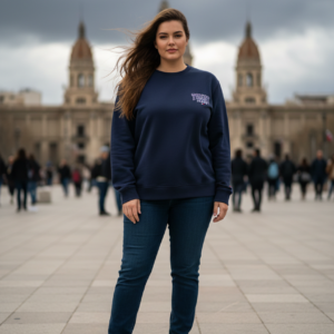 Sudadera azul marino. Tommy Hilfiger