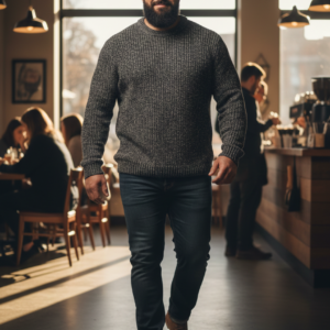 Jersey azul marino. Janck and Jones