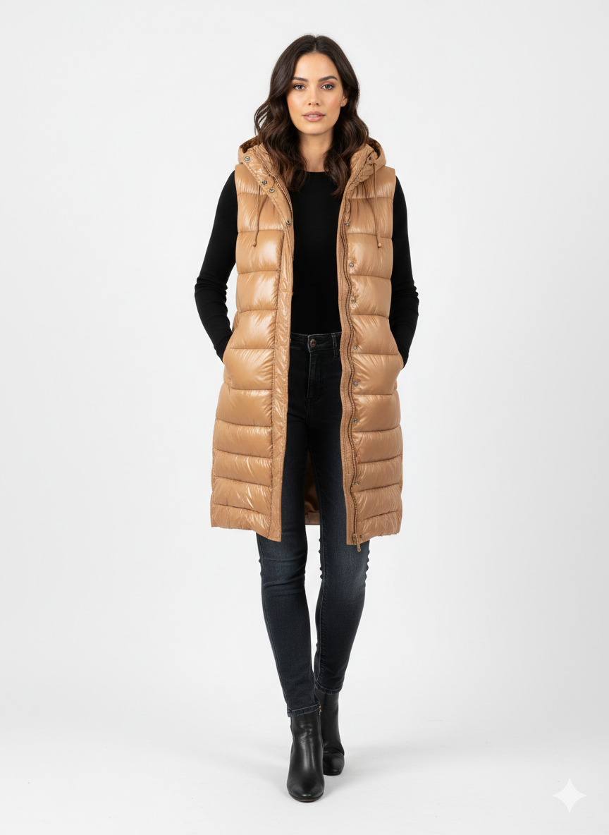 Chaleco de mujer impermeable de la marca Hellen Batter