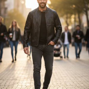 Chaqueta negro. Only & Sons