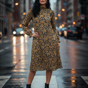 Vestido Estampado. Tommy Hilfiger