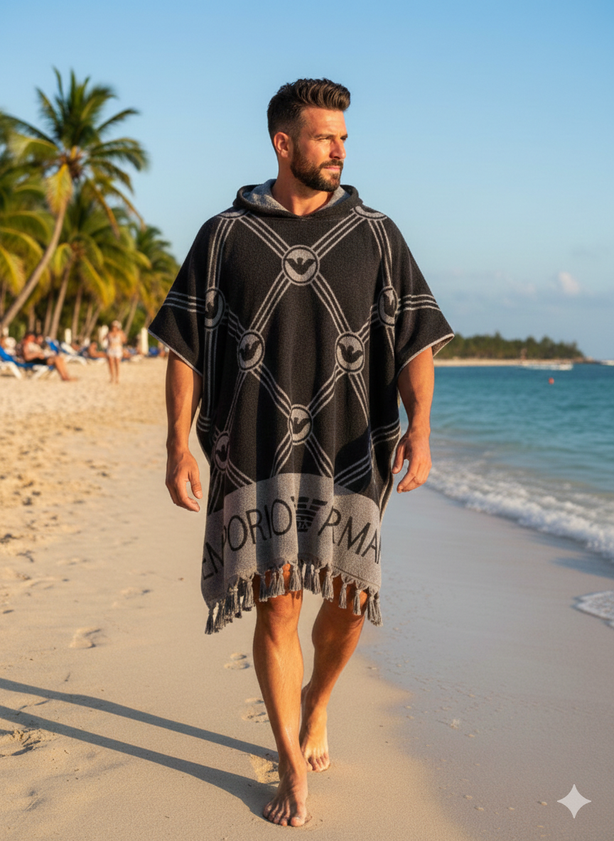 Albornos unisex marino. Emporio Armani - Image 4