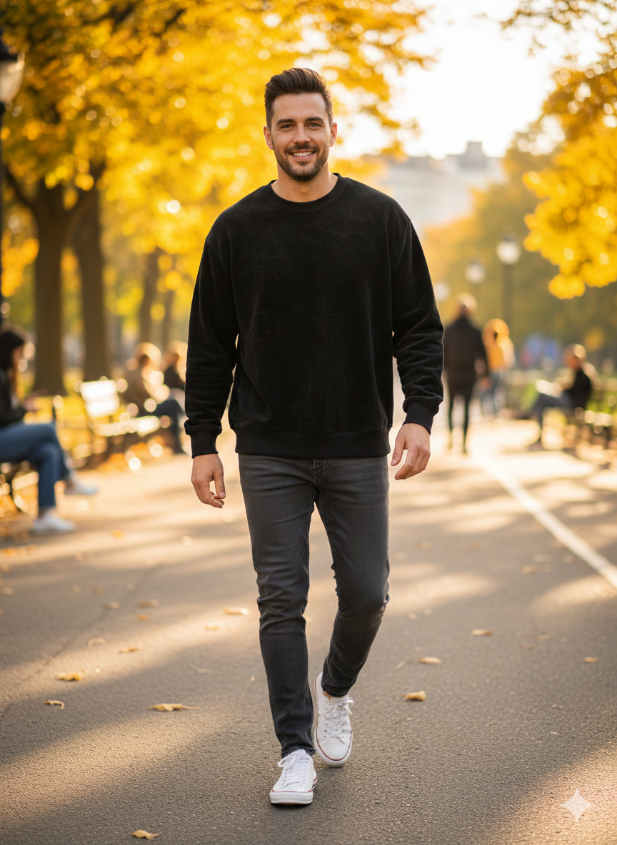 Jersey negro. New Mentality