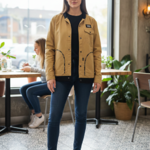 Chaqueta mostaza. US Versus Them