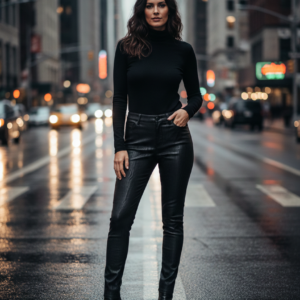 Pantalón negro. Renascimento