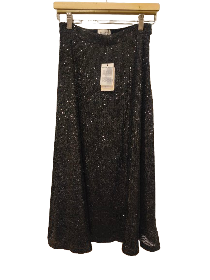 Falda negra de lentejuelas. Claudie Pierlot - Image 3