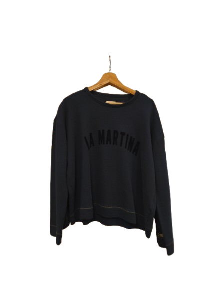 Sudadera marino. La Martina - Image 3