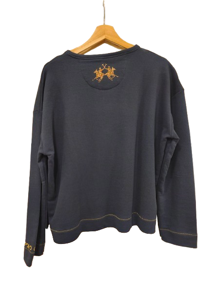 Sudadera marino. La Martina - Image 2