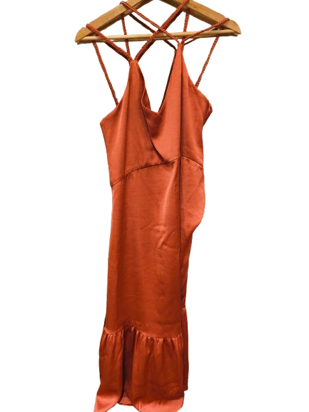 Vestido terracota. Claudia Pierlot - Image 3