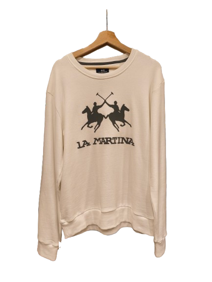 Sudadera blanco. La Martina - Image 3
