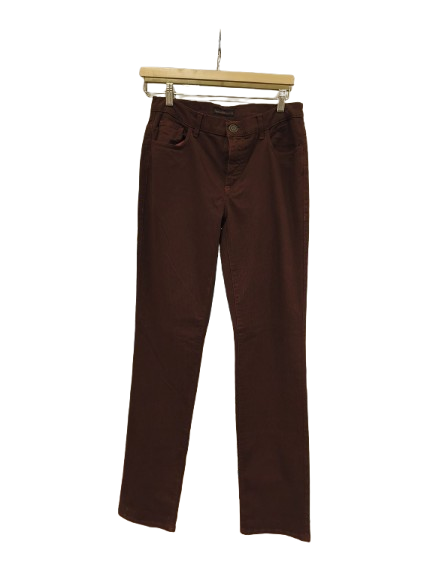 Pantalón burdeos estampado. Trusardi Jeans - Image 2