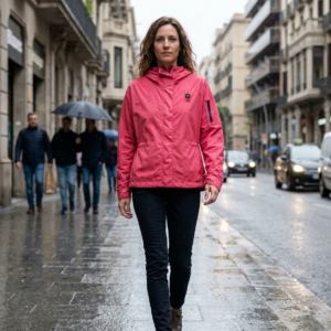 Chubasquero fucsia Blauer