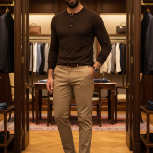 Pantalón crudo. Roberto Bassi