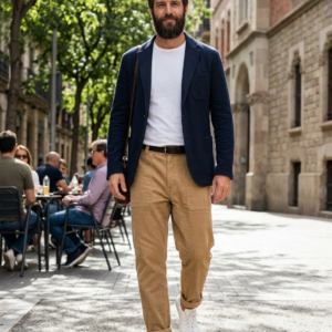 Pantalones Beige. Grant & Hills