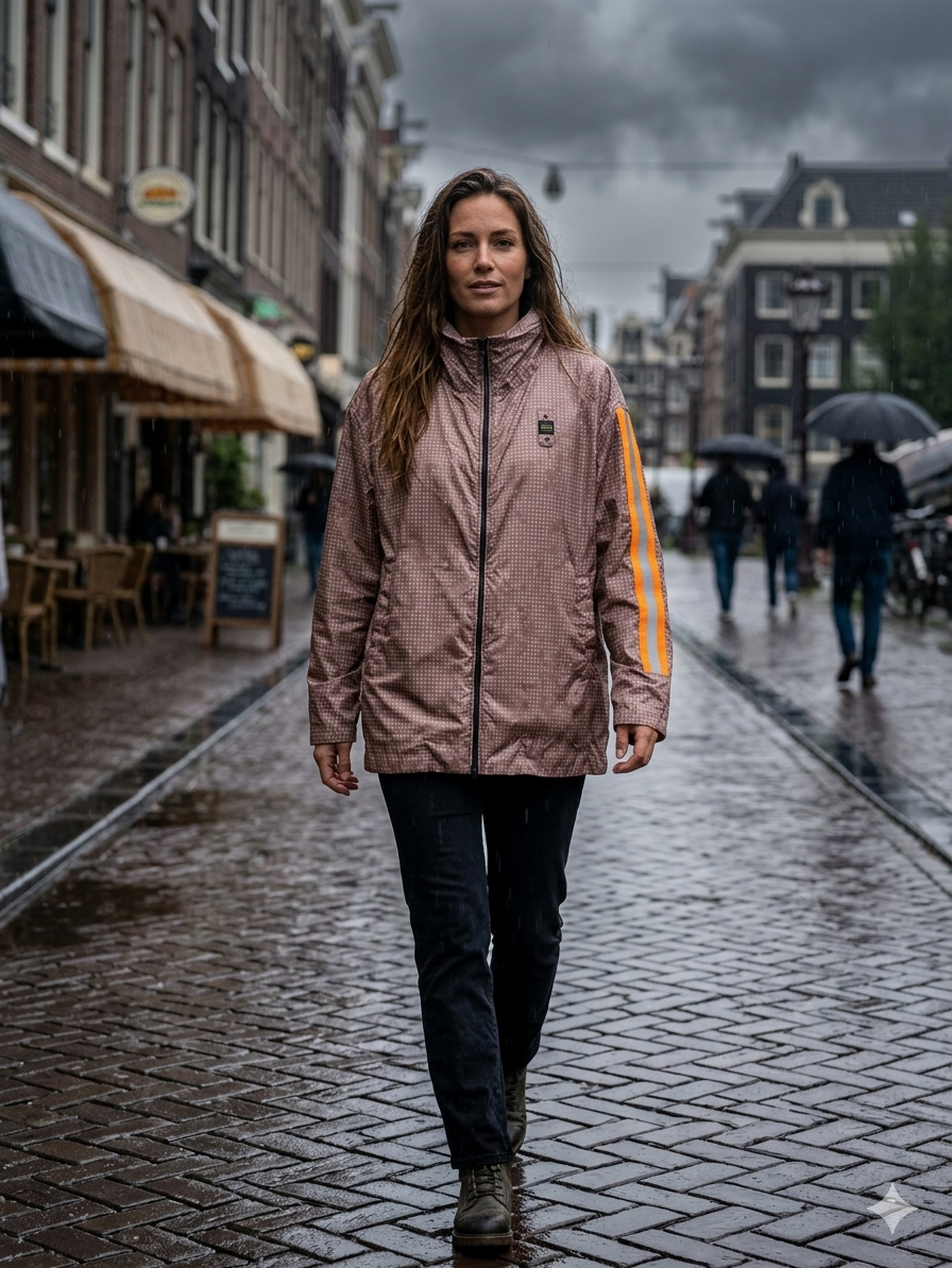 Chaqueta impermeable. Blauer