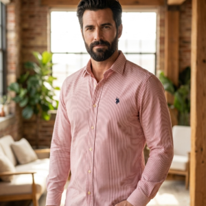 Camisa rojo. US Polo