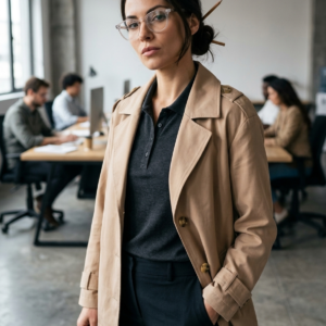 Chaqueta beige: Only
