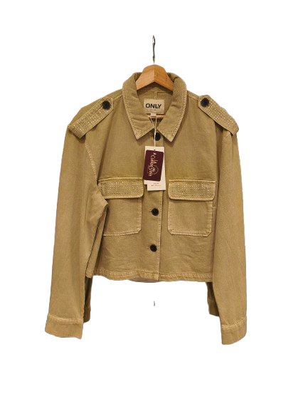 Chaqueta beige. Only - Image 2